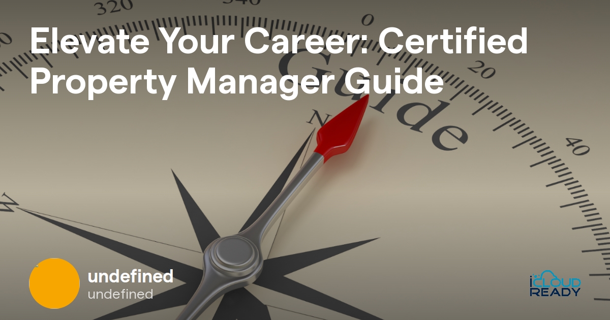 Elevate Your Career Certified Property Manager Guide iCloudReady