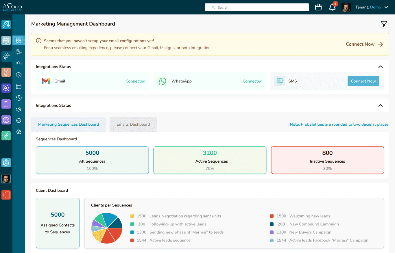A code snippet to check if the real estate marketing 'nav' is enabled