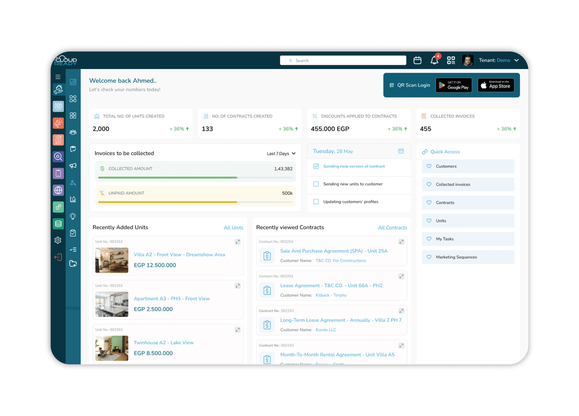 Comprehensive Inventory (Unit) Management