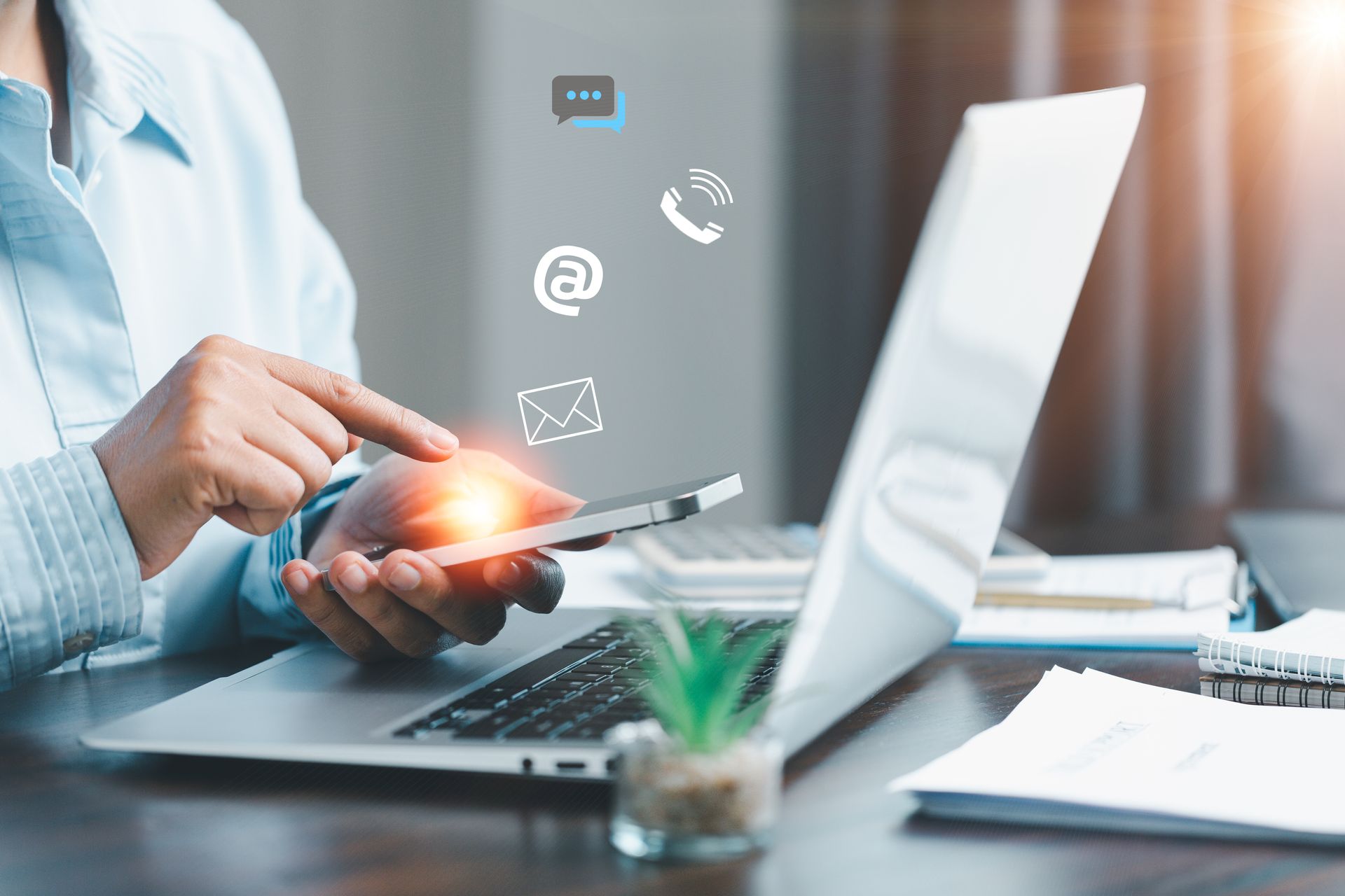 تواصل مع iCloudReady